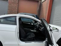 USED 2015 15 MERCEDES-BENZ C CLASS 2.1 C220 CDI AMG Sport Edition Coupe 2dr Diesel G-Tronic+ Euro 5 (s/s) (170 ps) WHITE+CLEANEXAMPLE+LOADED