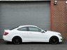 USED 2015 15 MERCEDES-BENZ C CLASS 2.1 C220 CDI AMG Sport Edition Coupe 2dr Diesel G-Tronic+ Euro 5 (s/s) (170 ps) WHITE+CLEANEXAMPLE+LOADED