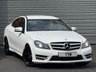 USED 2015 15 MERCEDES-BENZ C CLASS 2.1 C220 CDI AMG Sport Edition Coupe 2dr Diesel G-Tronic+ Euro 5 (s/s) (170 ps) WHITE+CLEANEXAMPLE+LOADED