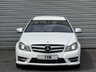 USED 2015 15 MERCEDES-BENZ C CLASS 2.1 C220 CDI AMG Sport Edition Coupe 2dr Diesel G-Tronic+ Euro 5 (s/s) (170 ps) WHITE+CLEANEXAMPLE+LOADED