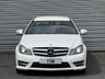 USED 2015 15 MERCEDES-BENZ C CLASS 2.1 C220 CDI AMG Sport Edition Coupe 2dr Diesel G-Tronic+ Euro 5 (s/s) (170 ps) WHITE+CLEANEXAMPLE+LOADED