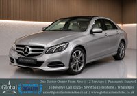 USED 2014 64 MERCEDES-BENZ E CLASS 2.1 E250 CDI SE Saloon 4dr Diesel G-Tronic+ Euro 5 (s/s) (204 ps) 12 SERVICES | ONE DOCTOR OWNER