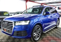USED 2017 67 AUDI Q7 3.0 TDI V6 S line SUV 5dr Diesel Tiptronic quattro Euro 6 (s/s) (272 ps) 21" WHEELS! PAN ROOF!