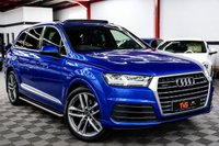 USED 2017 67 AUDI Q7 3.0 TDI V6 S line SUV 5dr Diesel Tiptronic quattro Euro 6 (s/s) (272 ps) 21" WHEELS! PAN ROOF!