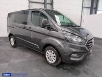USED 2022 72 FORD TRANSIT CUSTOM 2.0 320 EcoBlue Limited Crew Van Double Cab Auto L1 H1 Euro 6 (170 ps) AIR CON + 6 SEATS + EURO 6