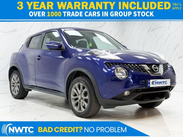 View our Nissan Juke 1.6 Tekna SUV 5dr Petrol XTRON Euro 5 (117 ps)