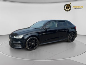 2017 AUDI A3 1.5 TFSI CoD Black Edition Sportback 5dr Petrol S Tronic Euro 6 (s/s) (150 ps) &pound;12600.00