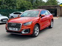 USED 2018 18 AUDI Q2 1.6 TDI Sport SUV 5dr Diesel S Tronic Euro 6 (s/s) (116 ps) BY APPOINTMENT ONLY - Alloy Wheels, Air Con, Bluetooth, DAB Radio, Sat Nav System, Rear Parking Sensors, Cruise Control.
