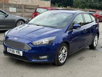 USED 2016 66 FORD FOCUS 1.0T EcoBoost Zetec Hatchback 5dr Petrol Auto Euro 6 (s/s) (125 ps) PARKING SENSORS - ANDROID AUTO
