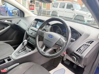 USED 2016 66 FORD FOCUS 1.0T EcoBoost Zetec Hatchback 5dr Petrol Auto Euro 6 (s/s) (125 ps) PARKING SENSORS - ANDROID AUTO
