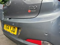 USED 2015 64 HYUNDAI I20 1.2 Blue Drive SE Hatchback 5dr Petrol Manual Euro 6 (s/s) (84 ps) FSH + LOW MILES + LOW INSURANCE + &pound;35 TAX + SENSORS