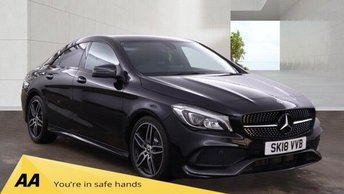2018 MERCEDES-BENZ CLA 2.1 CLA220d AMG Line Coupe 4dr Diesel 7G-DCT Euro 6 (s/s) (177 ps) &pound;15000.00