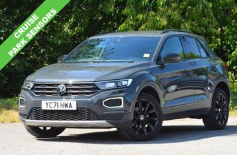 2021 VOLKSWAGEN T-ROC 1.0 TSI Black Edition SUV 5dr Petrol Manual Euro 6 (s/s) (110 ps) &pound;16699.00