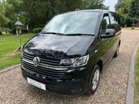 USED 2021 21 VOLKSWAGEN TRANSPORTER 2.0 TDI T32 Highline Kombi Double Cab 5dr Diesel DSG FWD SWB Euro 6 (s/s) (150 ps) # DSG AUTO # KOMBI # SATNAV #