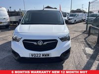USED 2022 22 VAUXHALL COMBO 1.5 Turbo D 2000 Edition Panel Van 4dr Diesel Manual L1 H1 Euro 6 (100 ps) 3 SEATS FREE 6 MONTH WARRANTY & ASSIST