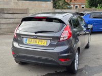 USED 2017 66 FORD FIESTA 1.0T EcoBoost Titanium Hatchback 5dr Petrol Powershift Euro 6 (100 ps) AUTO + NAV + SENSORS