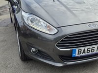 USED 2017 66 FORD FIESTA 1.0T EcoBoost Titanium Hatchback 5dr Petrol Powershift Euro 6 (100 ps) AUTO + NAV + SENSORS