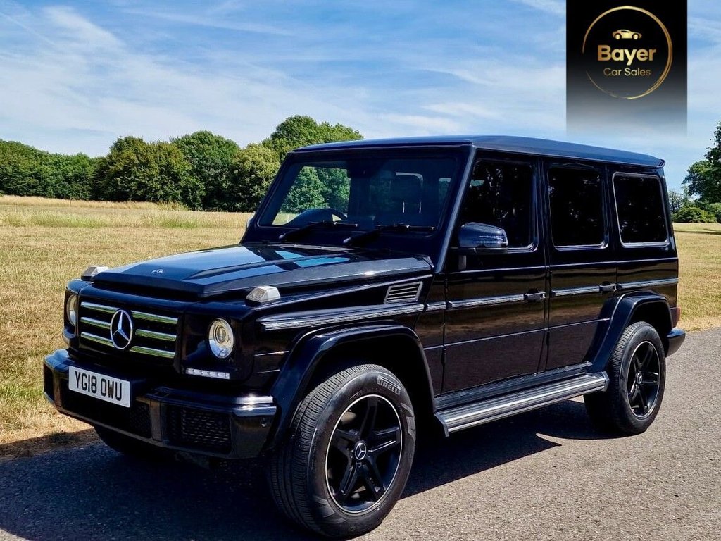 USED 2018 18 MERCEDES-BENZ G-CLASS 3.0 G350 CDI V6 Night Edition SUV 5dr Diesel G-Tronic 4WD Euro 6 (s/s) (245 ps) FINANCE AVAILABLE