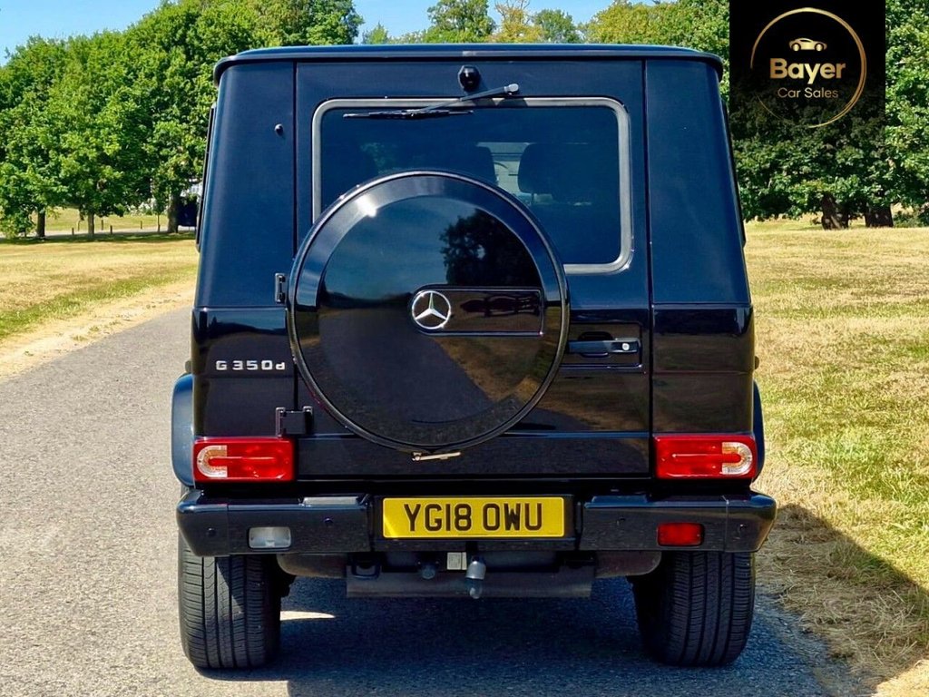 USED 2018 18 MERCEDES-BENZ G-CLASS 3.0 G350 CDI V6 Night Edition SUV 5dr Diesel G-Tronic 4WD Euro 6 (s/s) (245 ps) FINANCE AVAILABLE