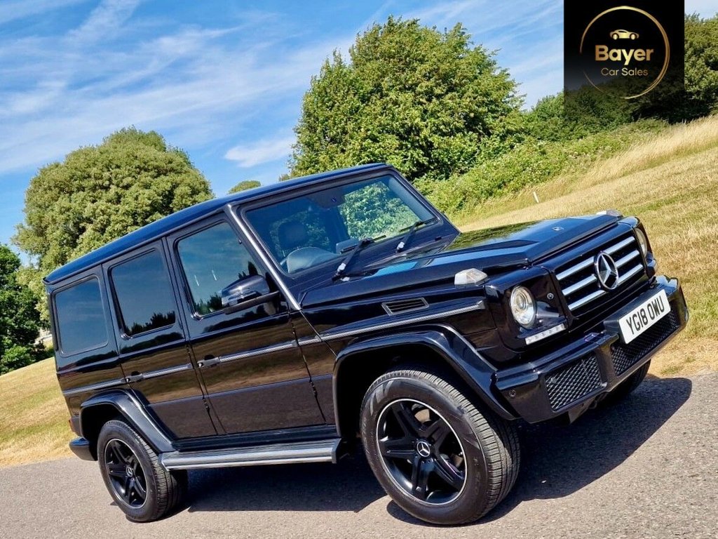 USED 2018 18 MERCEDES-BENZ G-CLASS 3.0 G350 CDI V6 Night Edition SUV 5dr Diesel G-Tronic 4WD Euro 6 (s/s) (245 ps) FINANCE AVAILABLE