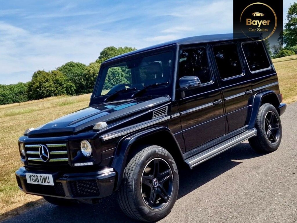 USED 2018 18 MERCEDES-BENZ G-CLASS 3.0 G350 CDI V6 Night Edition SUV 5dr Diesel G-Tronic 4WD Euro 6 (s/s) (245 ps) FINANCE AVAILABLE