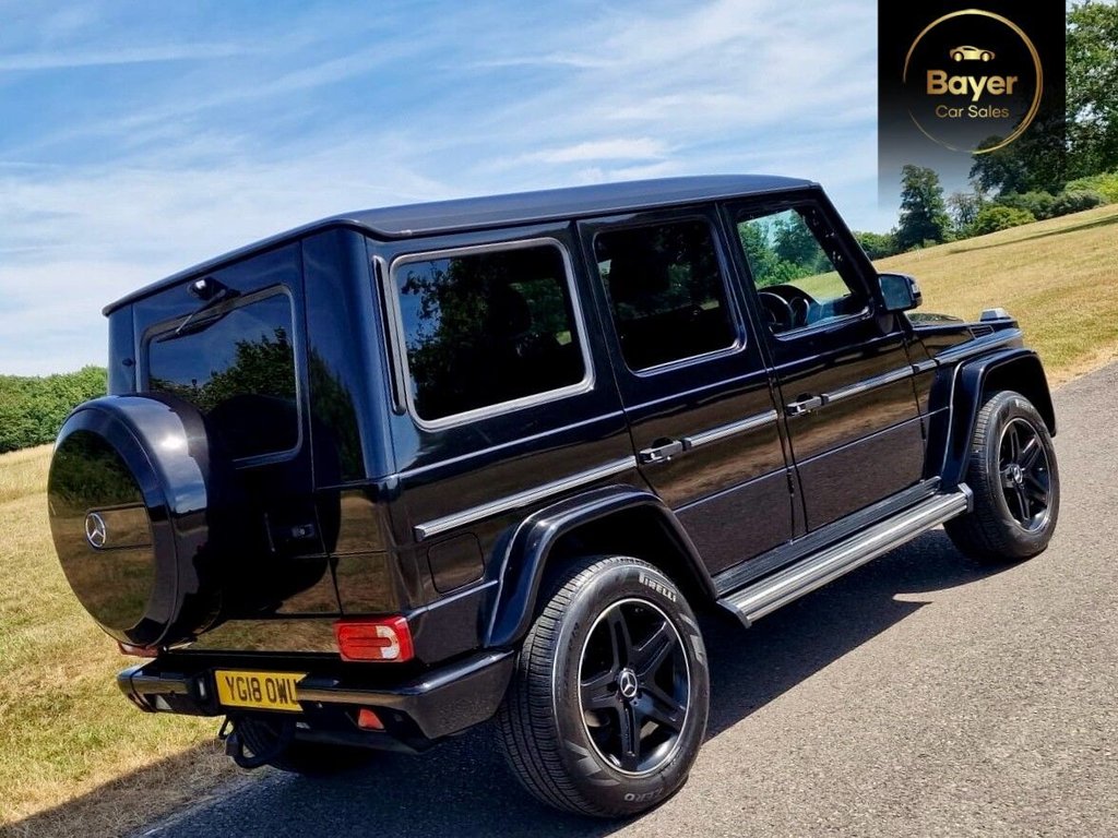 USED 2018 18 MERCEDES-BENZ G-CLASS 3.0 G350 CDI V6 Night Edition SUV 5dr Diesel G-Tronic 4WD Euro 6 (s/s) (245 ps) FINANCE AVAILABLE