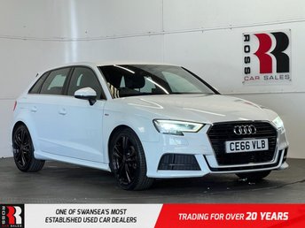 2016 AUDI A3 1.4 TFSI CoD S line Sportback 5dr Petrol Manual Euro 6 (s/s) (150 ps) &pound;10995.00