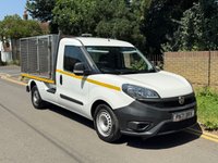 USED 2021 71 FIAT DOBLO 1.6 MultiJetII Work Up EURO 6 105BHP L1 SWB CAGED FLATBED DROPSIDE TRUCK CHAPTER 8+ EURO 6+1OWNER