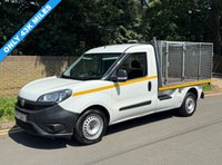 USED 2021 71 FIAT DOBLO 1.6 MultiJetII Work Up EURO 6 105BHP L1 SWB CAGED FLATBED DROPSIDE TRUCK CHAPTER 8+ EURO 6+1OWNER