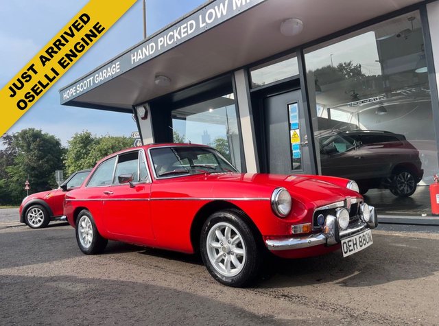 View our MG MGb GT MG MGB GT 1.8 Coupe 2dr Manual ***OSELLI FAST ROAD STAGE 2 ENGINE + OVERDRIVE + WEBASTO + CHROME BUMPERS***