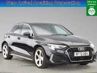 USED 2023 72 AUDI A3 1.0 TFSI 30 S line Sportback 5dr Petrol S Tronic Euro 6 (s/s) (110 ps) 