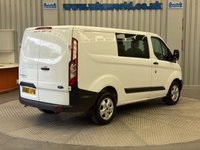 USED 2017 67 FORD TRANSIT CUSTOM 2.0 TDCI 105 BHP 270 L1 H1 COMBI CREW VAN MANUAL (EURO 6) 