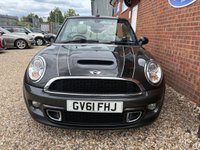 USED 2011 61 MINI CONVERTIBLE 1.6 Cooper S Convertible 2dr Petrol Manual Euro 5 (s/s) (184 ps) 