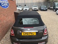 USED 2011 61 MINI CONVERTIBLE 1.6 Cooper S Convertible 2dr Petrol Manual Euro 5 (s/s) (184 ps) 