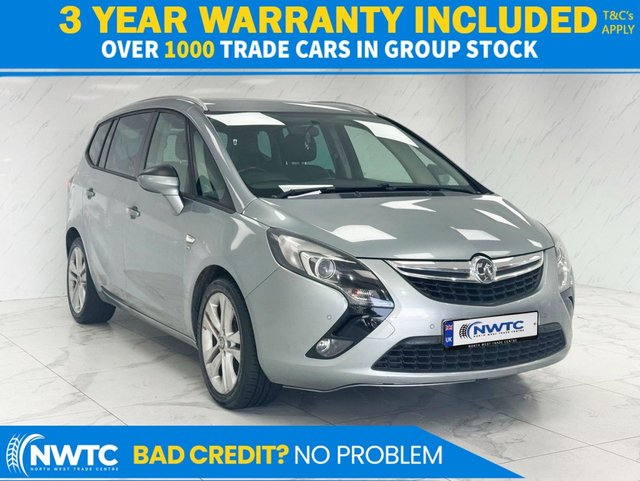 View our Vauxhall Zafira Tourer range