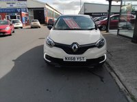 USED 2018 68 RENAULT CAPTUR 0.9 TCe ENERGY Play SUV 5dr Petrol Manual Euro 6 (s/s) (90 ps) SUV ONLY 23,474 MILES FROM NEW