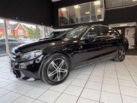 USED 2019 68 MERCEDES-BENZ C CLASS 1.5 C200 MHEV EQ Boost Sport (Premium Plus) Saloon 4dr Petrol G-Tronic+ Euro 6 (s/s) (198 ps) MERCEDES S/H + PREMIUM PLUS