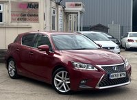 USED 2018 68 LEXUS CT 1.8 200h Luxury Hatchback 5dr Petrol Hybrid E-CVT Euro 6 (s/s) (136 ps) - SAT NAV - HEATED SEATS - REVERSE CAMERA - P/SENSORS - BLUETOOTH - ADAPTIVE CRUISE