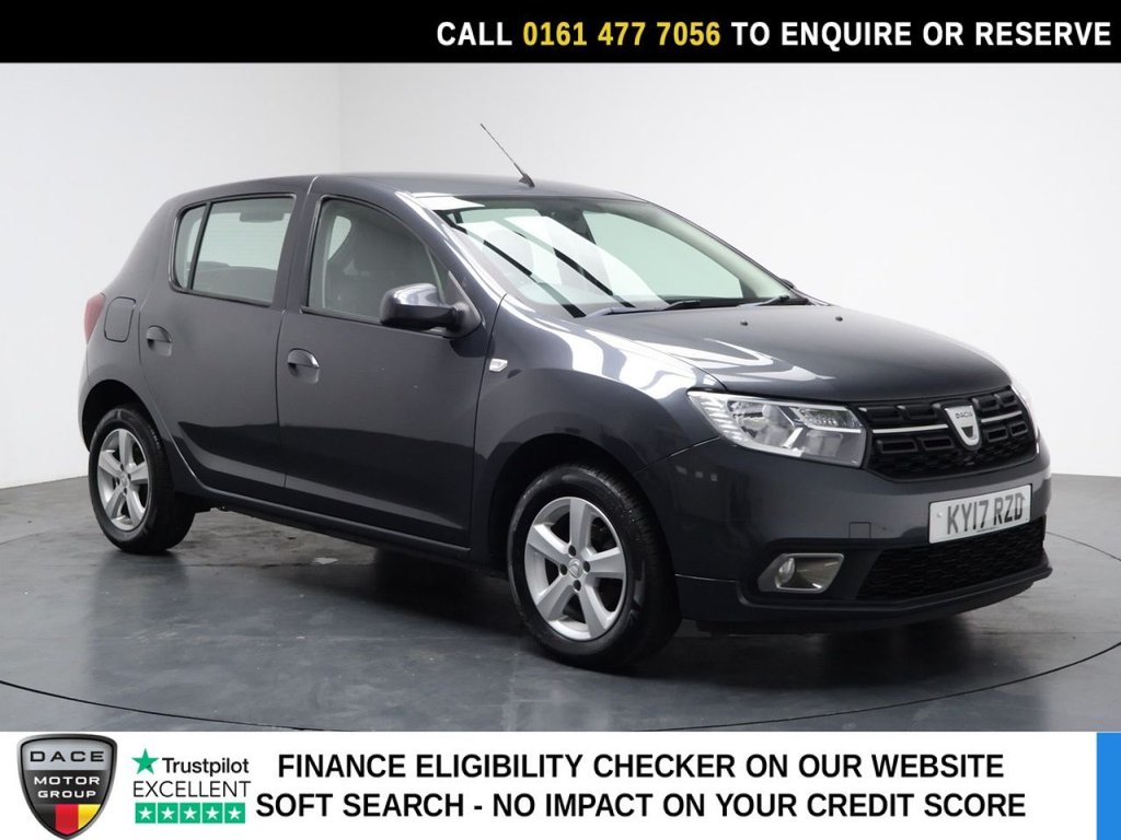 Grey 2017 Dacia Sandero Hatchback Front-wheel drive Manual