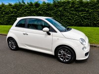 USED 2014 14 FIAT 500 1.2 S Hatchback 3dr Petrol Manual Euro 6 (s/s) (69 bhp) Great Spec, Sat Nav, Bluetooth, Car Play, Cheap Tax, Cheap Insurance, Economical