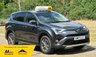 USED 2017 17 TOYOTA RAV4 2.5 VVT-h Business Edition Plus CVT Euro 6 (s/s) 5dr (Safety Sense, Nav) Service history available