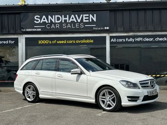 2013 MERCEDES-BENZ C CLASS 2.1 C220 CDI AMG Sport Estate 5dr Diesel Manual Euro 5 (s/s) (170 ps) &pound;5295.00