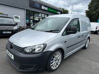 USED 2013 13 VOLKSWAGEN CADDY 1.6 TDI C20 Panel Van 4dr Diesel Manual L1 H1 (101 bhp) STUNNING VAN S LINE SEATS LOWERED !!!! FRESH SERVICE INCLUDED !!!