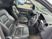 USED 2013 13 VOLKSWAGEN CADDY 1.6 TDI C20 Panel Van 4dr Diesel Manual L1 H1 (101 bhp) STUNNING VAN S LINE SEATS LOWERED !!!! FRESH SERVICE INCLUDED !!!