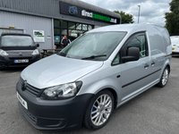 USED 2013 13 VOLKSWAGEN CADDY 1.6 TDI C20 Panel Van 4dr Diesel Manual L1 H1 (101 bhp) STUNNING VAN S LINE SEATS LOWERED !!!! FRESH SERVICE INCLUDED !!!