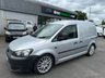 USED 2013 13 VOLKSWAGEN CADDY 1.6 TDI C20 Panel Van 4dr Diesel Manual L1 H1 (101 bhp) STUNNING VAN S LINE SEATS LOWERED !!!! FRESH SERVICE INCLUDED !!!
