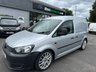 USED 2013 13 VOLKSWAGEN CADDY 1.6 TDI C20 Panel Van 4dr Diesel Manual L1 H1 (101 bhp) STUNNING VAN S LINE SEATS LOWERED !!!! FRESH SERVICE INCLUDED !!!