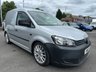 USED 2013 13 VOLKSWAGEN CADDY 1.6 TDI C20 Panel Van 4dr Diesel Manual L1 H1 (101 bhp) STUNNING VAN S LINE SEATS LOWERED !!!! FRESH SERVICE INCLUDED !!!