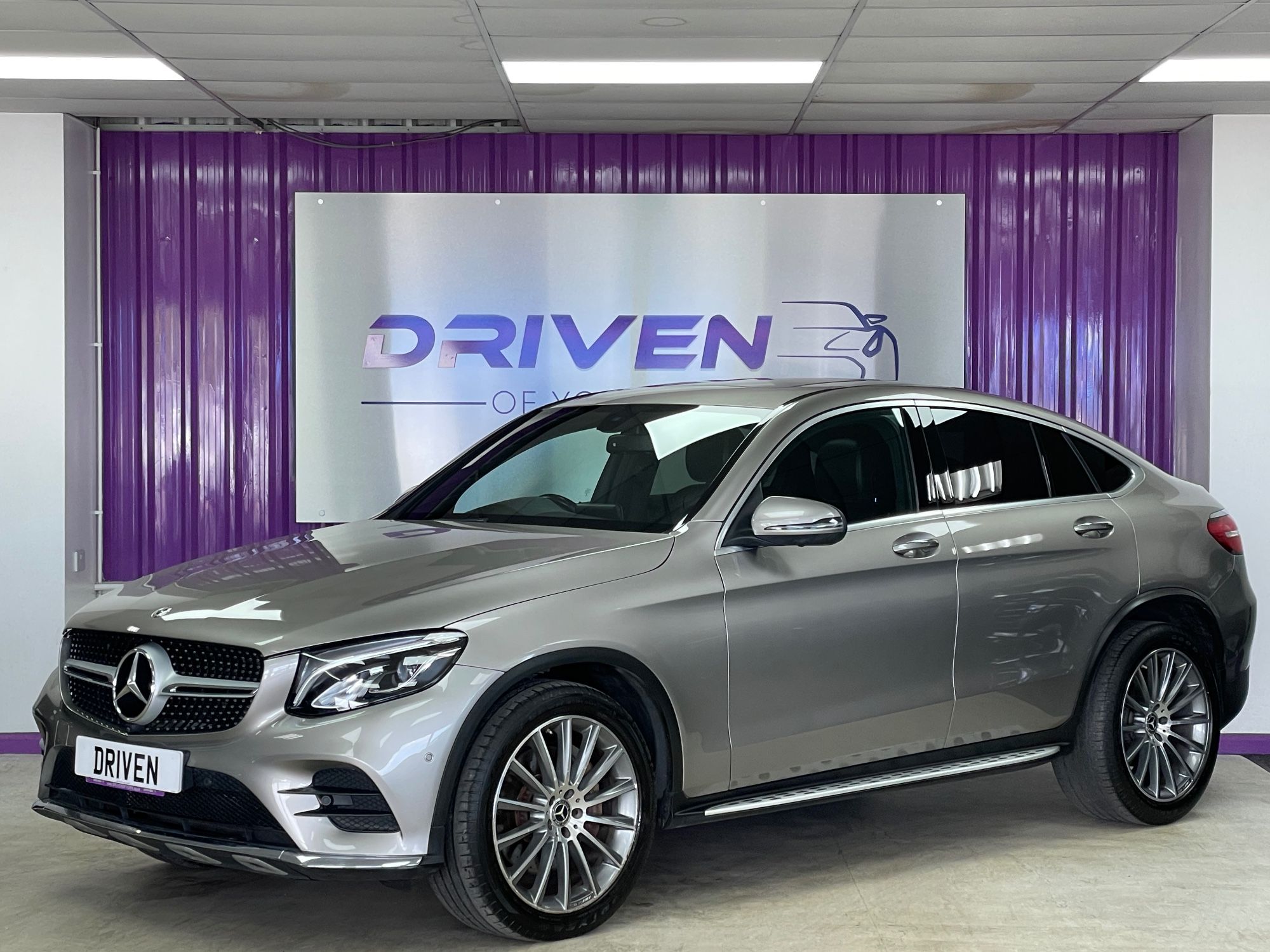 USED 2018 68 MERCEDES-BENZ GLC 2.0 GLC250 AMG Line (Premium) Coupe 5dr Petrol G-Tronic+ 4MATIC Euro 6 (s/s) (211 ps) 