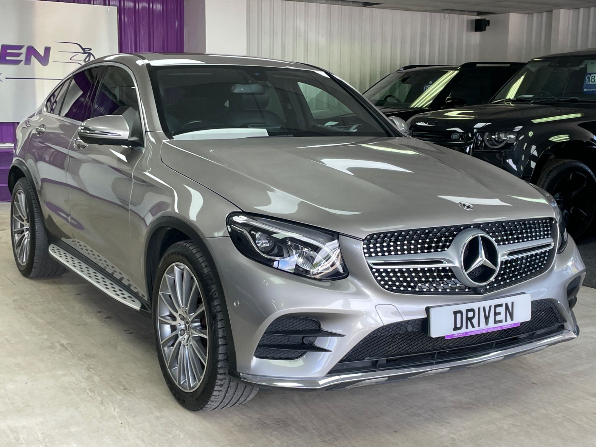 USED 2018 68 MERCEDES-BENZ GLC 2.0 GLC250 AMG Line (Premium) Coupe 5dr Petrol G-Tronic+ 4MATIC Euro 6 (s/s) (211 ps) 